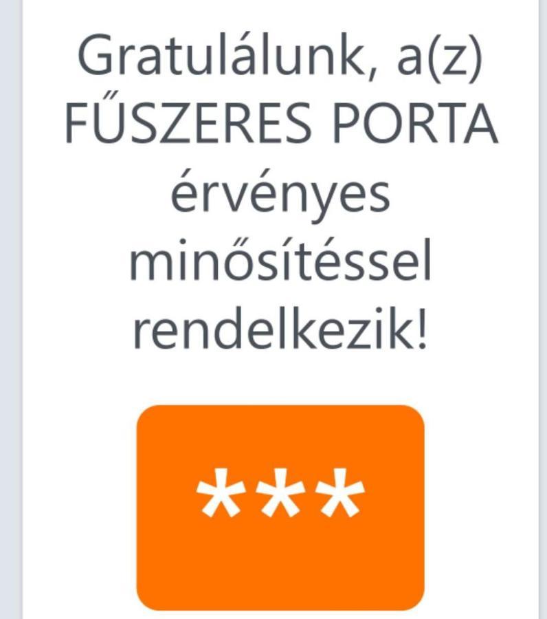 Fűszeres Porta Villa Mihalyfa Kültér fotó